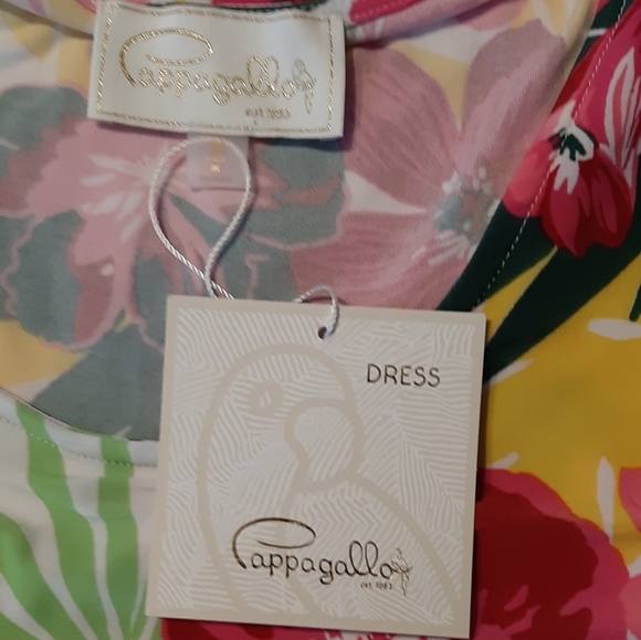 NWT! Pappagallo The Erin Dress Floral Pattern - Picture 7 of 10